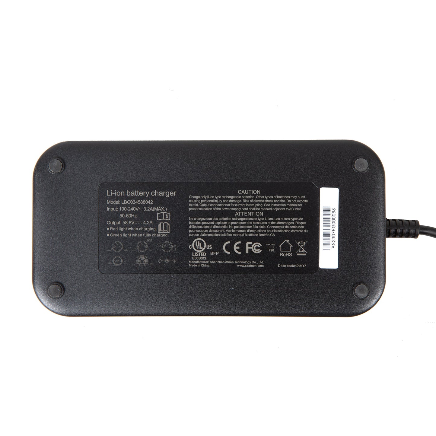 Eunorau Flash 52v4a Electric Bike Fast Charge Charger