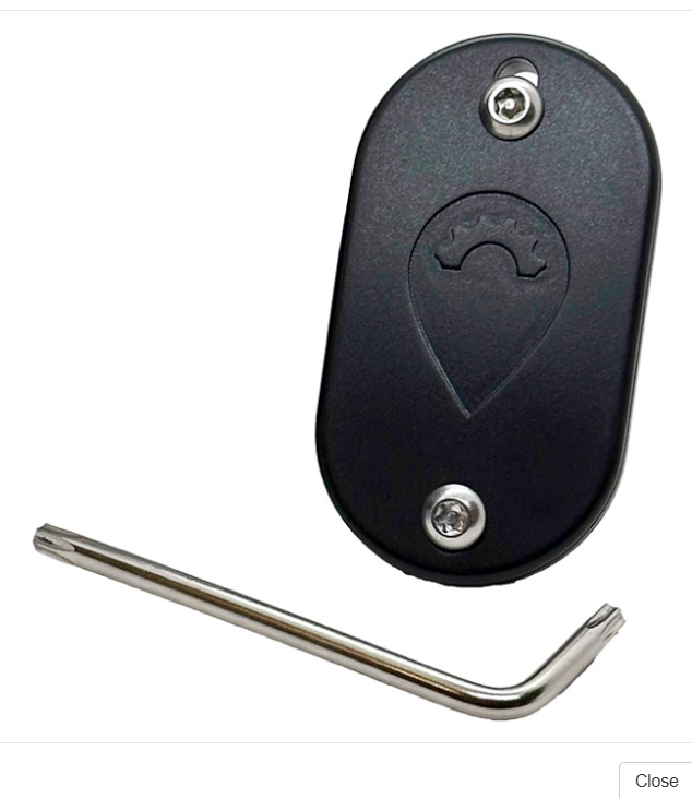 BIKEBAC GPS TRACKER FOR IPHONE iOS ONLY, Works w/ Apple Find My, EBC6005