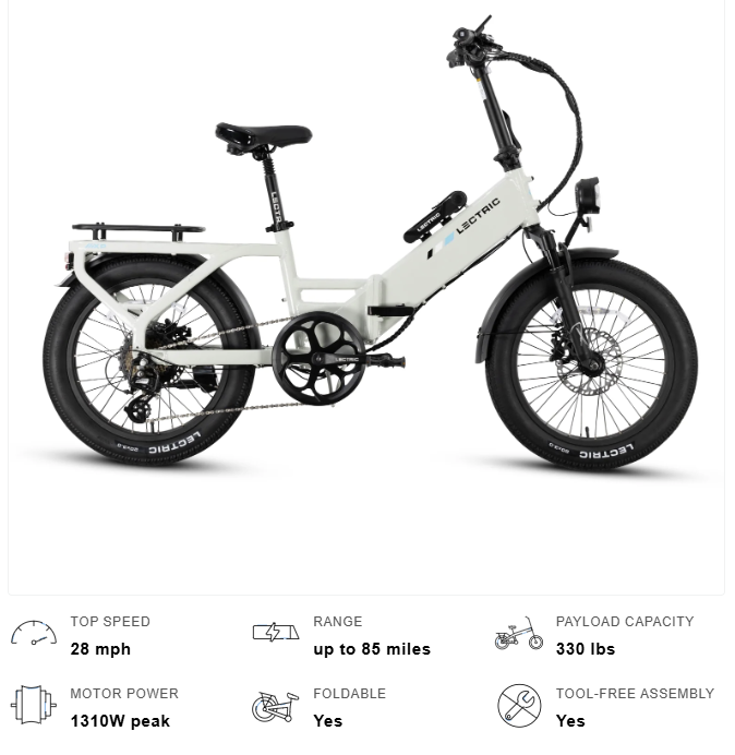 LECTRIC XP4 750W STEP-THRU eBIKE