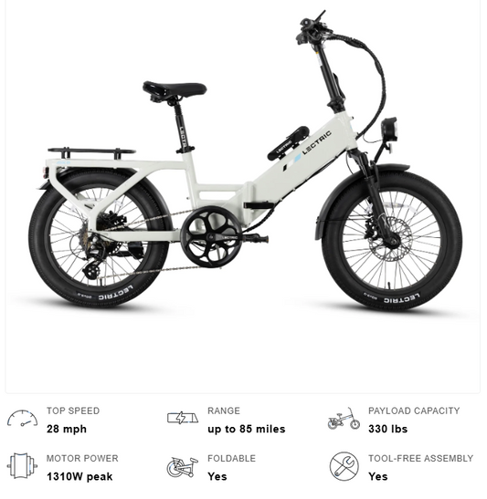 LECTRIC XP4 750W STEP-THRU eBIKE
