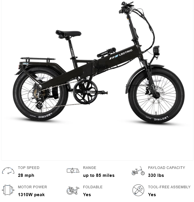 LECTRIC XP4 750W STEP OVER eBIKE