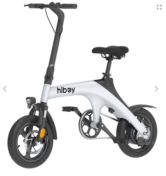 HIBOY C1 WHITE ELECTRIC BIKE EBIKE EBK8008