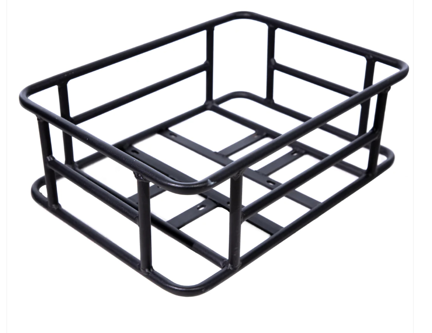 Metal Rear Bike Basket With 44lb Load Bea Acity - Replacement Storage Basket For Bike Rear Rack - High Strength Wire C Basket For Large Acity Storage